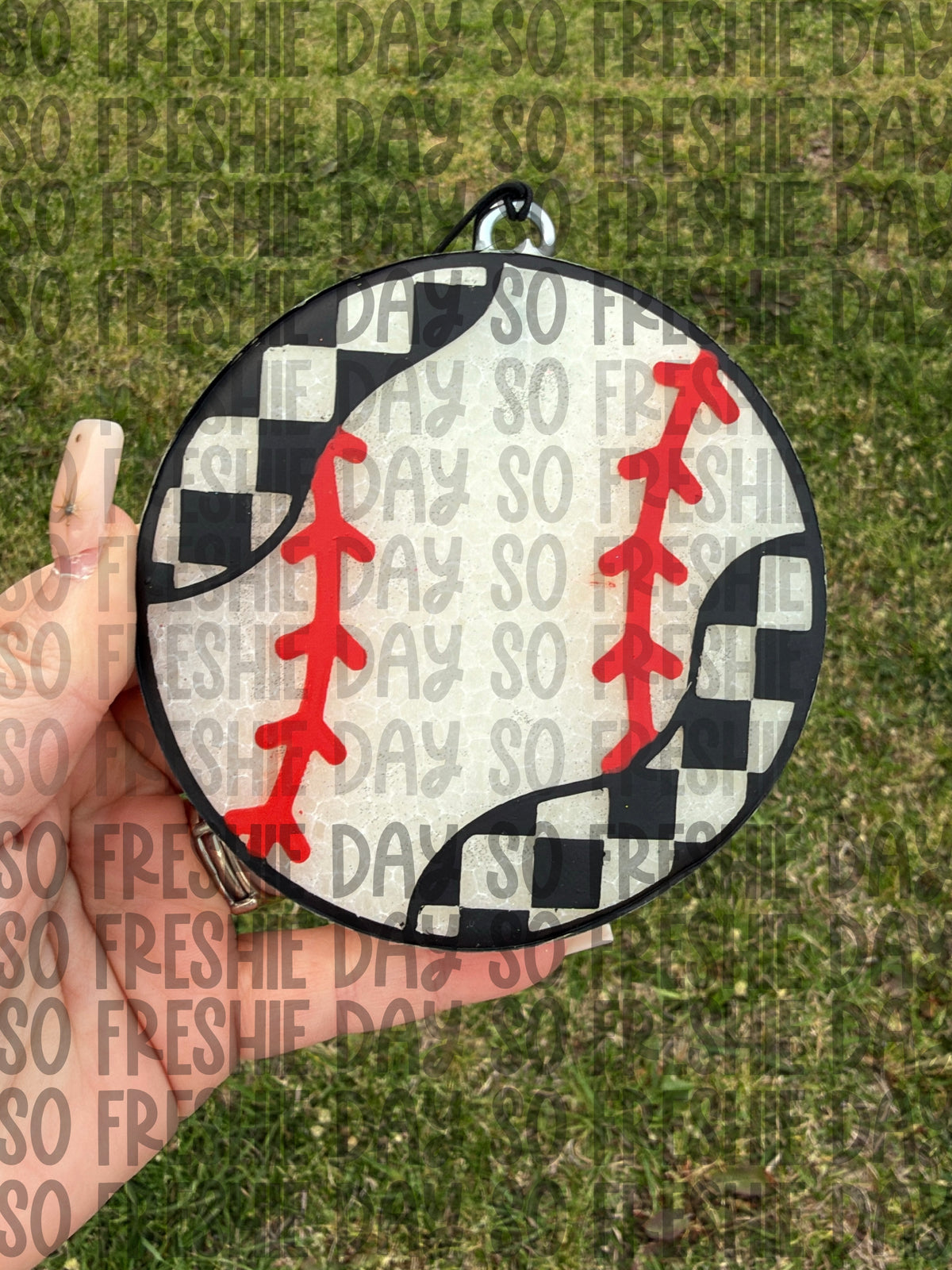 Checkered Baseball