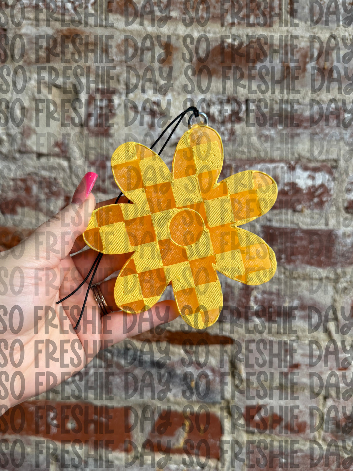 Checkered Flower
